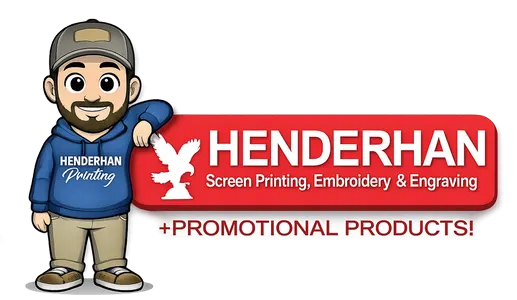 Business logo for Henderhan Printing & Awards